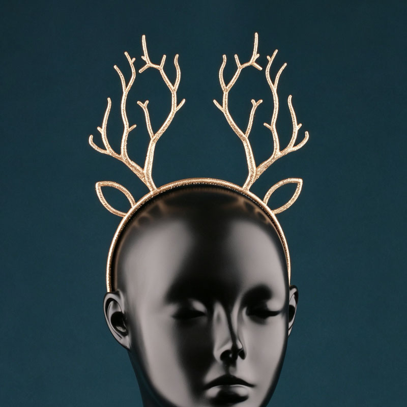 Festive Christmas Glitter Rein - Reindeer Antlers Headband recension och pris