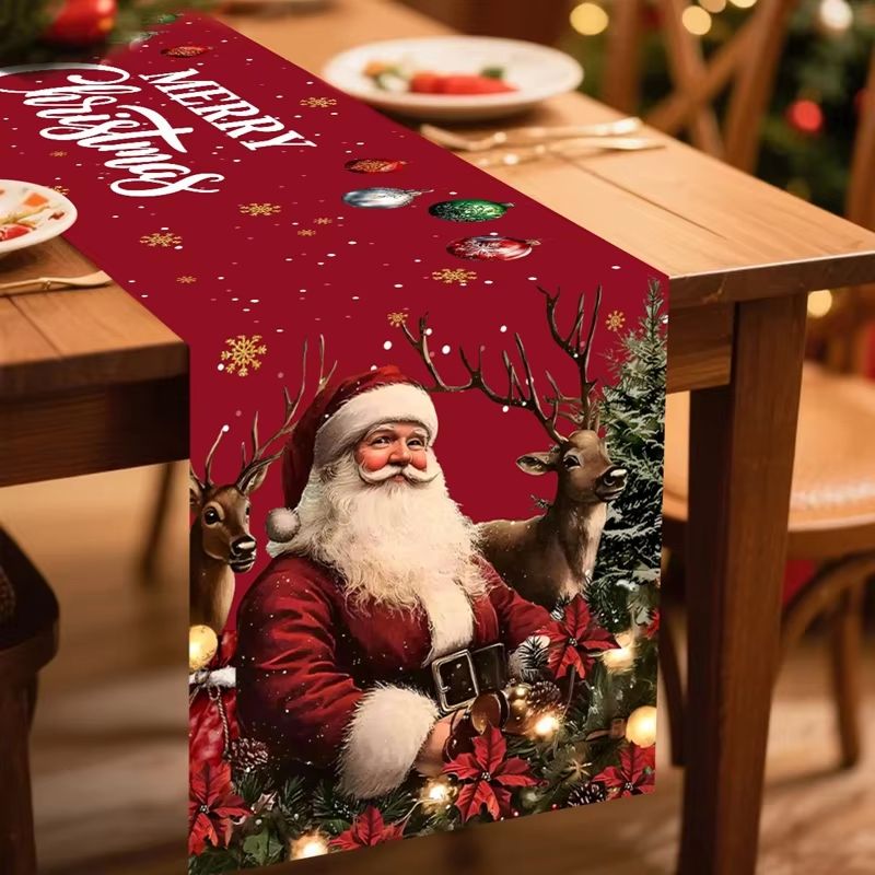 VIKAMA Christmas Table Runner  - Christmas Table Runner recension och pris