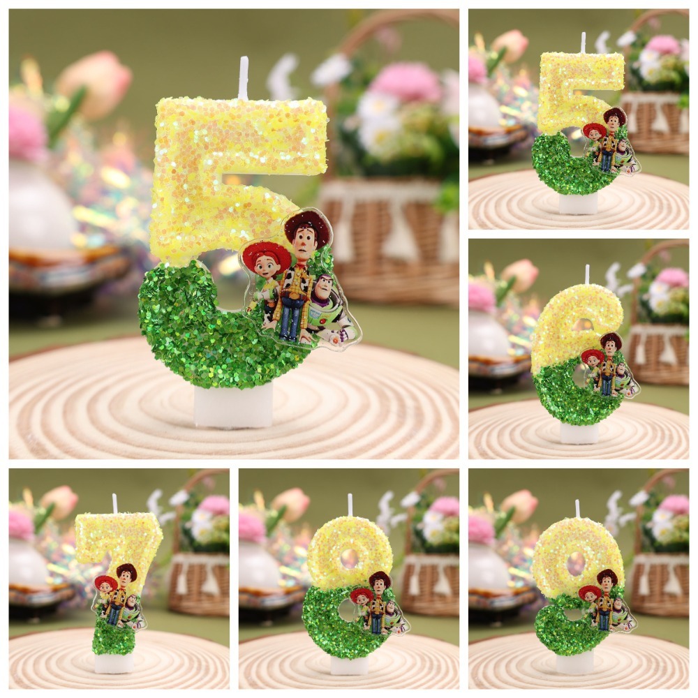 Hot Cute Cartoon T-O-Y Story D - Holiday Candle Set recension och pris