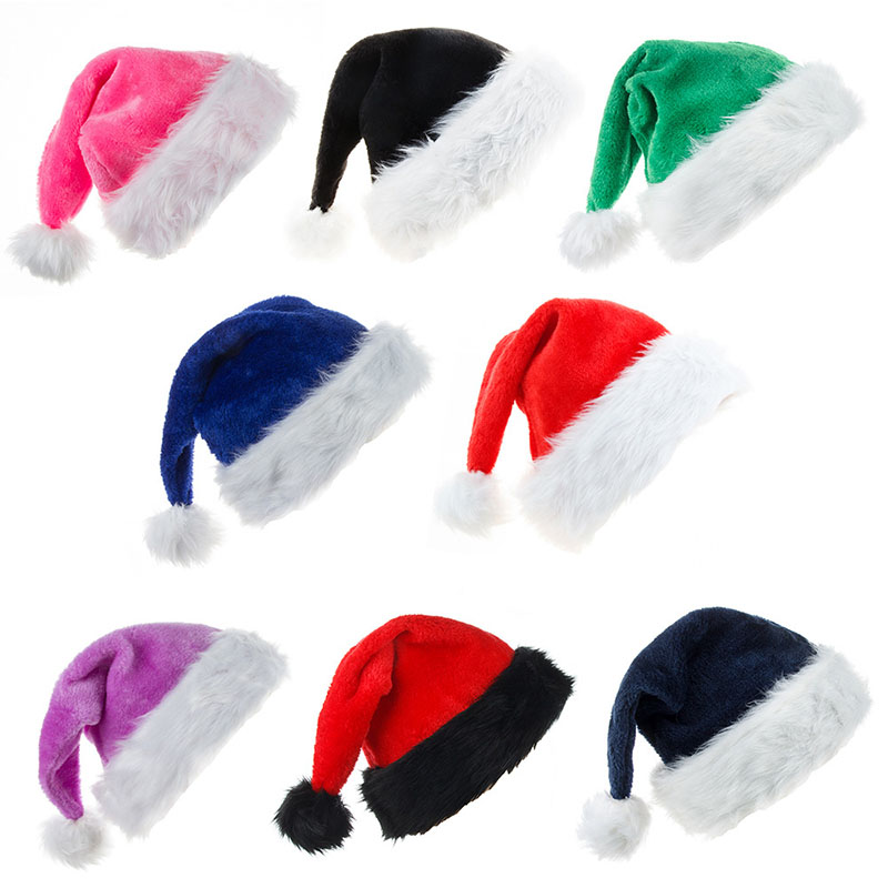 Colorful Large Adult Plush Chr - Santa Hat Plush recension och pris